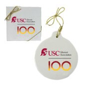 USC Trojans Alumni Association 100 Anniversary Stone Ornament